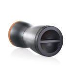 Conjunto de moinhos de sal e pimenta com tampa antiaroma AdHoc cor preto nona vista