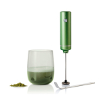 Conjunto de matcha com copo de vidro e batedor 250 ml AdHoc Chado cor verde terceira vista