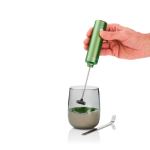 Conjunto de matcha com copo de vidro e batedor 250 ml AdHoc Chado cor verde sexta vista