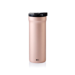 Caneca térmica anti-derrames de dupla parede 500ml AdHoc Pulse cor castanho
