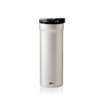 Caneca térmica anti-derrames de dupla parede 500ml AdHoc Pulse cor cinzento-claro