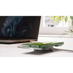 Cabo de carregamento USB-C para USB-C 2 em 1 em alumínio 15W Zens Pro 2 cor branco vista de ambiente 4