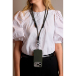 Cabo para telemóvel tipo lanyard com carregamento USB-C para USB-C 60W cor verde vista de ambiente 3