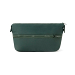 Necessaire expansível de plástico reciclado com fecho resistente 7L cor verde quarta vista