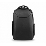 Mochila rígida em poliéster resistente à água para portátil de 15,6'' cor preto primeira vista