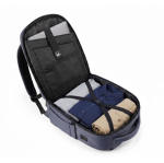 Mochila rígida em poliéster resistente à água para portátil de 15,6'' cor azul real segunda vista