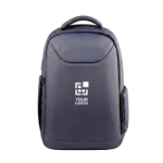 Mochila rígida em poliéster resistente à água para portátil de 15,6'' cor azul real vista principal