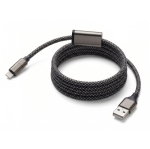 Cabo magnético USB-C de carregamento rápido com 125 cm e 60 W cor preto primeira vista