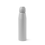 Garrafa em aço inoxidável de 750ml com fecho antigota reforçado cor cinzento segunda vista