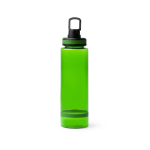 Garrafa translúcida em plástico reciclado com bocal e pega 750ml cor verde segunda vista