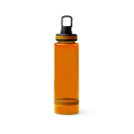 Garrafa translúcida em plástico reciclado com bocal e pega 750ml cor cor-de-laranja segunda vista