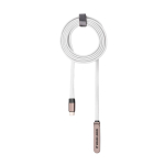 Cabo carregador tipo C dobrável com suporte para telemóvel 60W vista principal