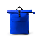 Mochila em poliéster eco compartimento principal expansível para 15'' cor azul real segunda vista