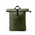 Mochila em poliéster eco compartimento principal expansível para 15'' cor verde-escuro segunda vista