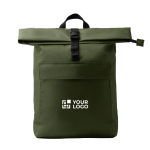 Mochila em poliéster eco compartimento principal expansível para 15'' vista principal