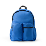 Mochila para portátil em plástico reciclado com costas acolchoadas 17'' cor azul real segunda vista