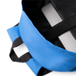 Mochila para portátil em plástico reciclado com costas acolchoadas 17'' cor azul real vista detalhe 4