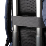 Mochila executiva expansível para portátil em nylon 900D 17'' cor azul-marinho vista detalhe 6