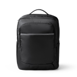 Mochila para portátil em nylon reciclado com bolso antirroubo 16'' cor preto segunda vista