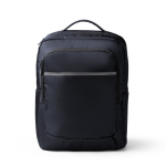 Mochila para portátil em nylon reciclado com bolso antirroubo 16'' cor azul-marinho segunda vista