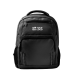 Mochila para computador em plástico reciclado e faixas refletoras 15'' vista principal