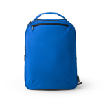Mochila em poliéster reciclado com costas e alças acolchoadas 14'' cor azul real segunda vista