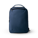 Mochila em poliéster reciclado com costas e alças acolchoadas 14'' cor azul-marinho segunda vista