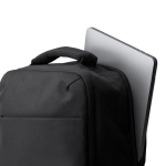 Mochila em poliéster eco com compressão a vácuo e bomba elétrica 15'' cor preto vista detalhe 4