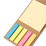 Set em cartão reciclado com suporte para telemóvel e tinta azul cor natural vista detalhe 3