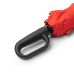 Guarda-chuva dobrável automático com botão e sistema antivento Ø100 cor vermelho vista detalhe 3