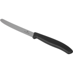 Faca de mesa em aço inoxidável fabricada na UE Victorinox cor preto terceira vista