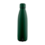 Garrafa antigota em aço inoxidável reciclado com acabamento mate 700ml cor verde segunda vista