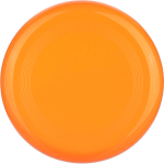 Frisbee maciço em plástico reciclado com 21 cm de diâmetro cor cor-de-laranja quinta vista