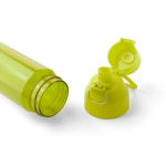 Garrafa de tritan resistente com fecho de clique e pega superior 750ml cor verde quinta vista