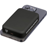Bateria externa reciclada carregamento USB-C e sem fios 15W 10.000mAh cor preto oitava vista