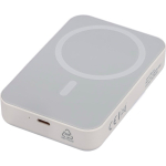 Bateria externa reciclada carregamento USB-C e sem fios 15W 10.000mAh cor branco segunda vista
