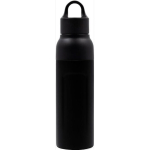 Garrafa antigotas filtro em aço inoxidável reciclado BrandCharger 520ml cor preto primeira vista