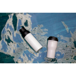 Garrafa antigotas filtro em aço inoxidável reciclado BrandCharger 520ml décima segunda vista