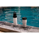 Garrafa antigotas filtro em aço inoxidável reciclado BrandCharger 520ml sexta vista