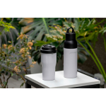 Garrafa antigotas filtro em aço inoxidável reciclado BrandCharger 520ml oitava vista