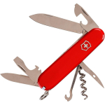 Canivete multiusos em aço inoxidável feito na UE Victorinox 14 funções cor vermelho terceira vista