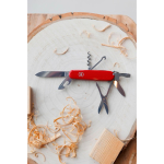 Canivete multiusos em aço inoxidável feito na UE Victorinox 14 funções cor vermelho oitava vista