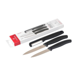 Set de cozinha em aço inoxidável com 2 facas e descascador Victorinox cor preto oitava vista