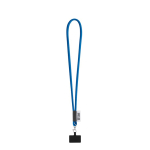 Fita tubular lisa de poliamida com suporte para telemóvel vista principal
