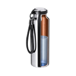 Garrafa térmica em aço inoxidável reciclado com correia 480ml