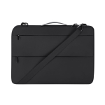 Bolsa acolchoada em poliéster para portátil com bolso antirroubo 15''