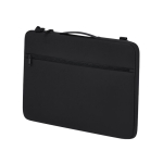 Bolsa acolchoada em poliéster para portátil com bolso antirroubo 15''