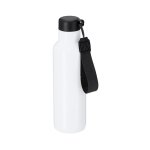 Garrafa de aço inoxidável reciclado ideal para sublimação 750ml cor preto primeira vista