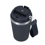 Copo térmico reciclado com fecho hermético e pega 350ml
