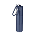 Power bank em alumínio reciclado recarregável e removível 2200mAh